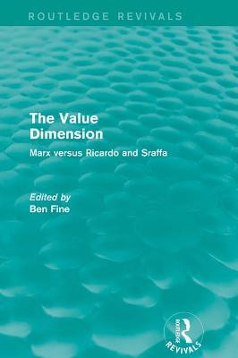 The Value Dimension (Routledge Revivals)(English, Electronic book text, Fine Ben)