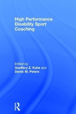 High Performance Disability Sport Coaching(English, Hardcover, unknown)