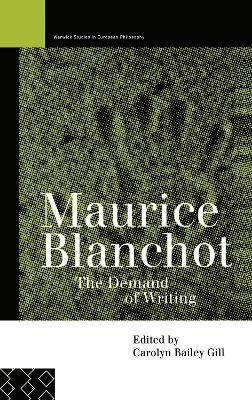 Maurice Blanchot(English, Hardcover, unknown)
