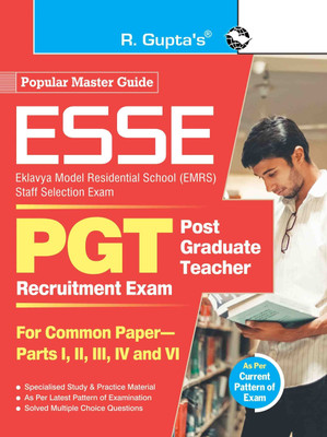 ESSE: EMRS-PGT Recruitment Exam Guide (For Common Paper�Part I, II, III, IV and VI)(English, Paperback, RPH Editorial Board)