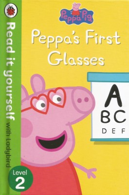 Peppa Pig: Peppa's First Glasses - Read it yourself with Ladybird Level 2(English, Hardcover, Ladybird)