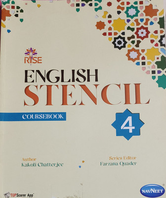 Rise English stencil coursebook 4(Paperback, Kakoli chatterjee)