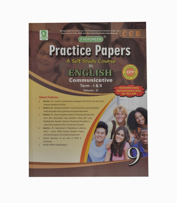 Evergreen CCE Practice Papers(A self study course)English Communicative volume I & II-Class-IX Term-1&2 (Set) 9 Edition(English, Paperback, B.P.S. Bedi,Mrs.Rakesh sachdeva,K.S.paul,Deryk Michael,Ajit Kaur) Evergreen CCE Practice Papers(A self study course)English Communicative volume I & II-Class-IX Term-1&2 (Set) 9 Edition(English, Paperback, B.P.S. Bedi,Mrs.Rakesh sachdeva,K.S.paul,Deryk Michael,Ajit Kaur)