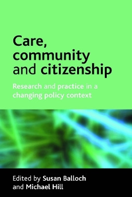 Care, community and citizenship(English, Paperback, unknown)