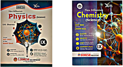 Dinesh New Millennium Physics + Chemistry For Class 09 Combo set of 2(Paperback, K. Kumar)