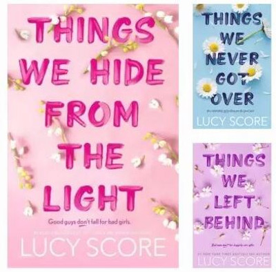 Things We Hide From The Light + Things We Never Got Over + Things We Left Behind ( 3 Books Set )(Paperback, Lucy Score) Things We Hide From The Light + Things We Never Got Over + Things We Left Behind ( 3 Books Set )(Paperback, Lucy Score)