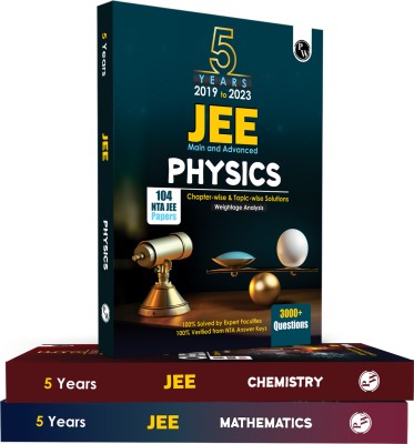 PW JEE Main & Advanced Physics + Chemistry + Mathematics set of 3 books All Shifts Last 5 Years' 104 Papers Questions Topic-wise, Fully Solved + 5 Years' Advance Solved Questions(Paperback, PW)