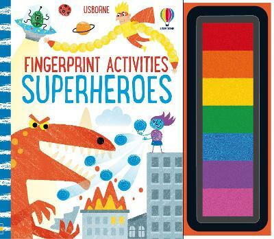 Fingerprint Activities Superheroes(English, Spiral bound, Watt Fiona)
