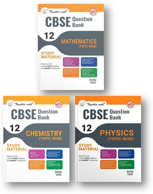 Together with CBSE Question Bank Class 12 Physics , Chemistry & Mathematics [3-Books Set] for 2025 Exam (Chapterwise & Topicwise)(Paperback, Rachna Sagar)