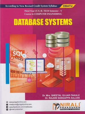 DATABASE SYSTEMS (Third Year (TY) B.Tech in Computer Engineering - Semester 5 - DBATU)(Paperback, Dr. Mrs. Sheetal Gujar-Takale, Dr. Rajani Sangappa Sajjan)