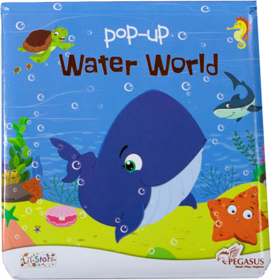 Water World - Sea World Magical Pop-up & Lift the Flap Books for Kids(Board book, Team Pegasus)