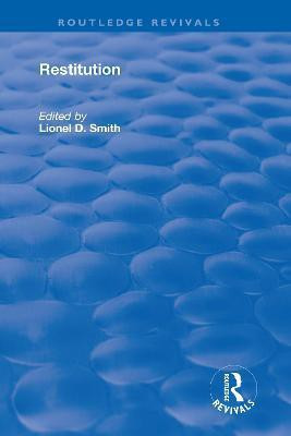 Restitution(English, Paperback, unknown)