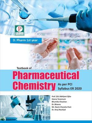 Textbook of Pharmaceutical Chemistry(Paperback, Dr. Abhijit Ojha Heena Taralum Bhumika Chauhan Dr. Bhavna Mr. Navin Chandra Pant)