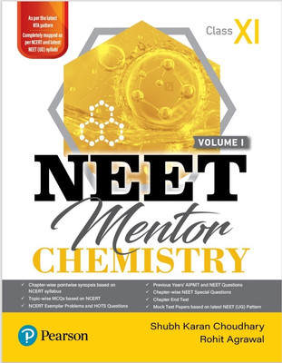 Volume I NEET Mentor Chemistry Class XI(Paperback, Shubh Karan Choudhary, Rohit Agrawal)