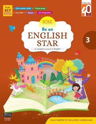 Ratna Sagar ICSE Be An English Star Workbook 3 - English Workbook For Class 3(Paperback, Our Experts)