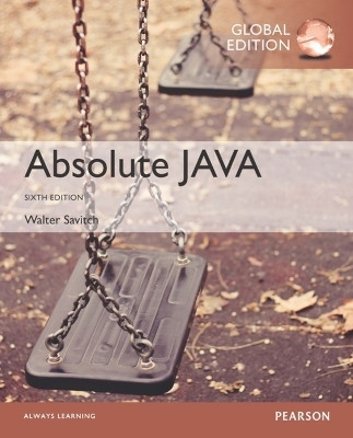 Absolute Java, Global Edition(English, Paperback, Savitch Walter)