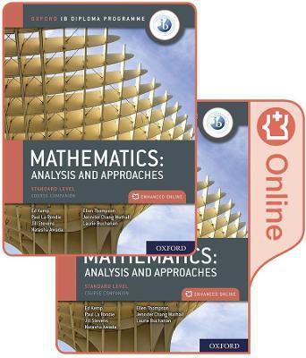 Oxford IB Diploma Programme: IB Mathematics: analysis and approaches, Standard Level, Print and Enhanced Online Course Book Pack(English, Mixed media product, La Rondie Paul)