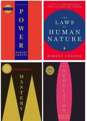 The Art Of Seduction, The 48 Laws Of Power, The Laws Of Human Nature, The Mastery (Paperback)(Paperback, Robert Greene)