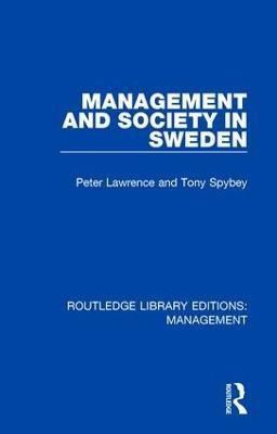 Management and Society in Sweden(English, Hardcover, Lawrence Peter)