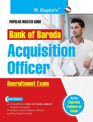 Bank of Baroda: Acquisition Officer Recruitment Exam Guide(English, Paperback, RPH Editorial Board)