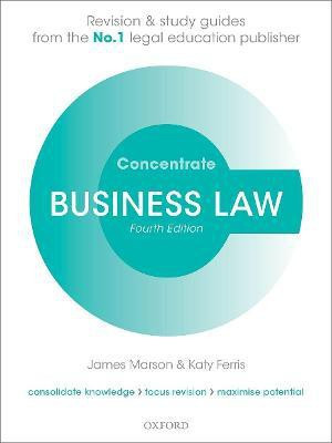 Business Law Concentrate(English, Paperback, Marson James)