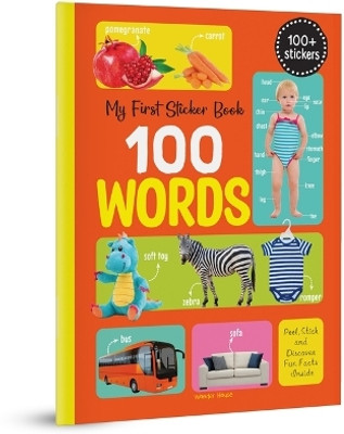 My First Sticker Book 100 Words(English, Paperback, unknown)