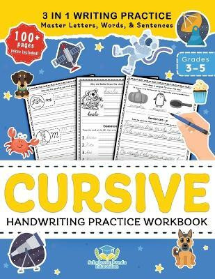 Cursive Handwriting Practice Workbook for 3rd 4th 5th Graders(English, Paperback, Panda Education Scholastic)