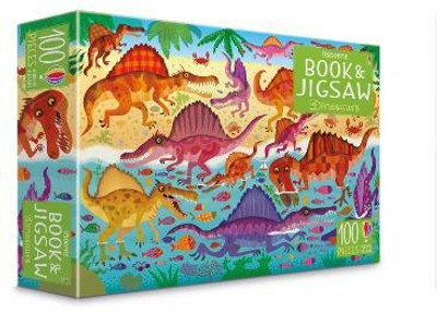 Usborne Book and Jigsaw Dinosaurs(English, Paperback, Robson Kirsteen)