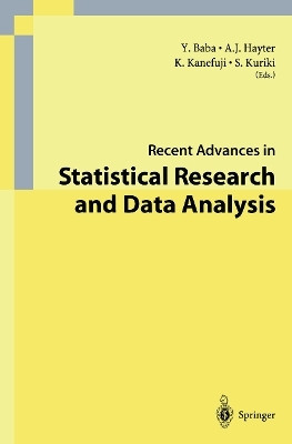 Recent Advances in Statistical Research and Data Analysis(English, Paperback, unknown)