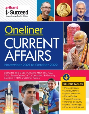 I Succeed oneliner current affairs (November 2021 to October 2022) English(English, Paperback, unknown)