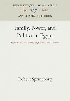 Family, Power, and Politics in Egypt(English, Hardcover, Springborg Robert)