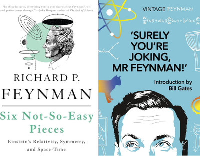 Six Not-So-Easy Pieces + Surely You're Joking, MR Feynman(Paperback, Richard P. Feynman)