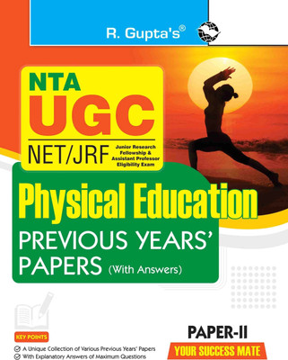 NTA-UGC-NET/JRF: PHYSICAL EDUCATION (PAPER-II) Previous Years' Papers (With Answers)(English, Paperback, RPH Editorial Board)