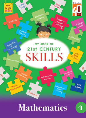 My Book of 21st Century Skills Maths 4 - Ratna Sagar Maths Practice Books For Class 4 Students(Paperback, Our Experts)