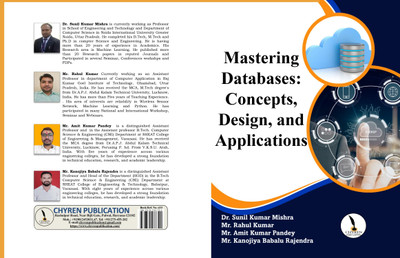 Mastering Databases: Concepts, Design, and Applications  - B5 Size(Paperback, Dr. Sunil Kumar Mishra, Mr. Rahul Kumar, Mr. Amit Kumar Pandey, Mr. Kanojiya Babalu Rajendra)