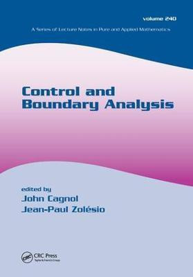Control and Boundary Analysis(English, Hardcover, unknown)