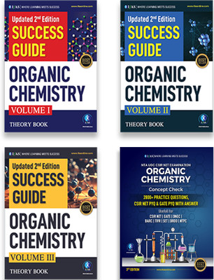Organic Chemistry Combo Set (4 Books) For CSIR NET, GATE, TIFR, SET & NET  - Best Chemical Science Concept Check & Practice Questions Books(Paperback, Avinash More, Amol Pawde)