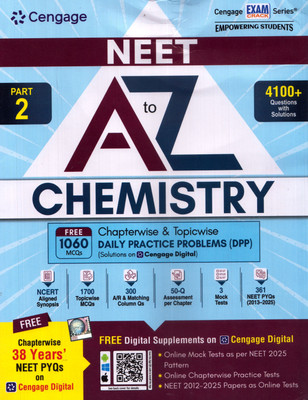 Cengage Neet a to Z Chemistry-Part 2(Paperback, Cengage Neet Expeart Team)