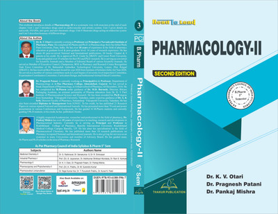 Pharmacology-II Thakur Publication (B.PHARM- 5TH SEM)  - B.pharm 5th Semester(Paperback, Dr. K.V. Otari, Dr. Pragnesh Patani, Dr. Pankaj Mishra)