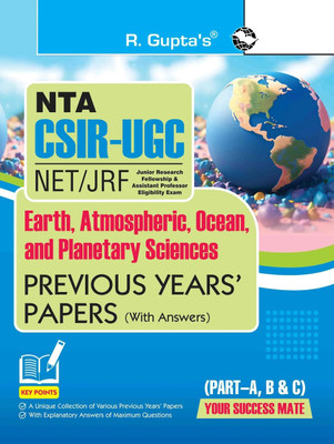 CSIR-UGC-NET/JRF: Earth, Atmospheric, Ocean and Planetary Sciences � Previous Years' Papers (With Answers)(English, Paperback, RPH Editorial Board)