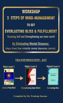 Workshop 3 Step Of Mind- Management To Get Everlasting Bliss & Fulfillment Knowing Self and Strengthening Our Inner World(Paperback, Dr. Pradeep Saxena)