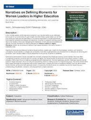 Narratives on Defining Moments for Women Leaders in Higher Education(English, Paperback, unknown)