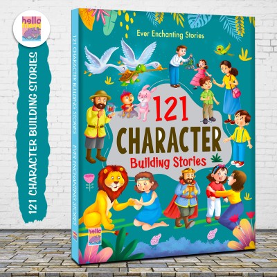 121 Character Building Stories  - Illustrated Story Books for Kids and Childrens - Bedtime Moral Short Stories with Colourful Pictures in English - Ages 3+ Years(Hardcover, Hello Friend Books)