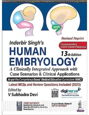 Inderbir Singh's Human Embryology 13th edition(Paperback, V Subhadra Devi)