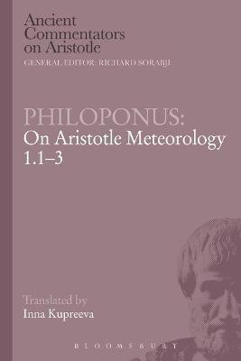 Philoponus: On Aristotle Meteorology 1.1-3(English, Electronic book text, Philoponus)