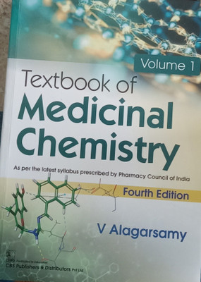 TEXTBOOK OF MEDICINAL CHEMISTRY VOLUME 1(Paperback, V ALAGARSAMY)