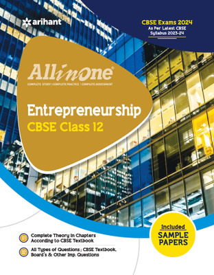 Arihant All In One Class 12th Entrepreneurship for CBSE Exam�2024(English, Paperback, Manglik Shruti)