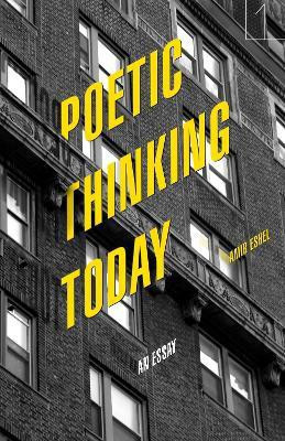 Poetic Thinking Today(English, Electronic book text, Eshel Amir)