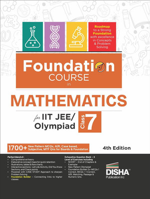 Foundation Course in Mathematics Class 7 for IIT-JEE/ Olympiad - 4th Edition(English, Paperback, unknown)