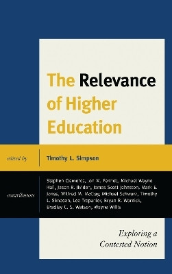 The Relevance of Higher Education(English, Electronic book text, unknown)